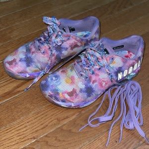 NoBull Water Color Floral Trainers